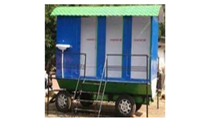 FRP 6-SEATER TOILET VAN