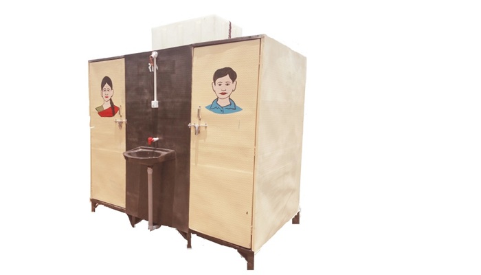 DOUBLE TOILET CUM BATHROOM