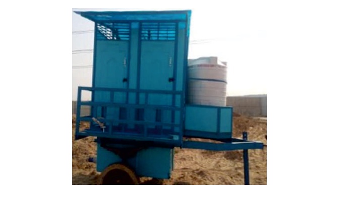 FRP 4-SEATER TOILET VAN